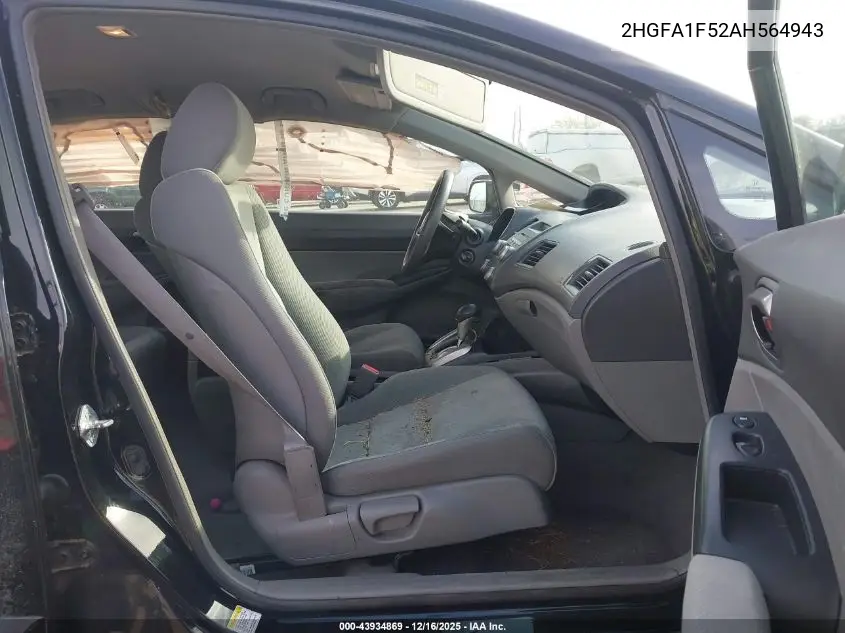 2HGFA1F52AH564943 2010 Honda Civic Lx
