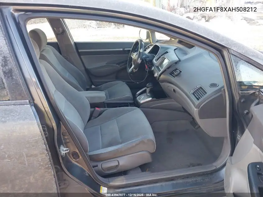 2HGFA1F8XAH508212 2010 Honda Civic Ex