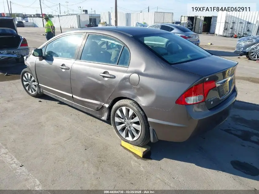 19XFA1F84AE062911 2010 Honda Civic Ex
