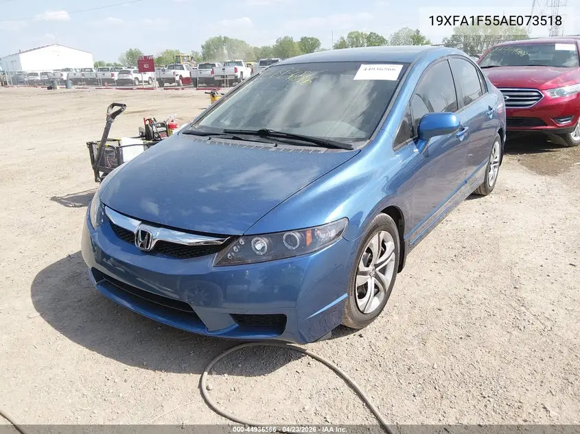 19XFA1F55AE073518 2010 Honda Civic Lx