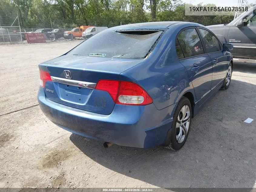 19XFA1F55AE073518 2010 Honda Civic Lx