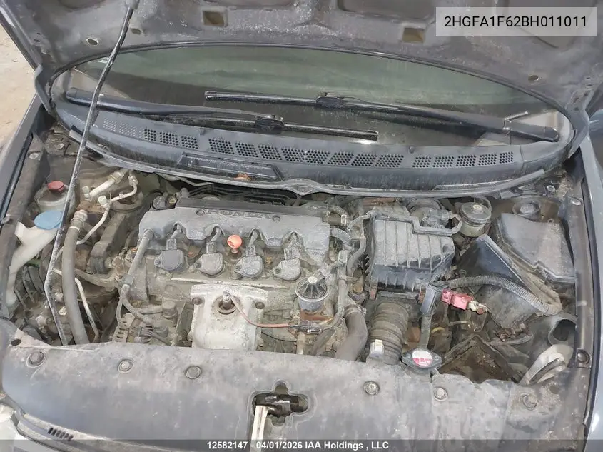 2HGFA1F62BH011011 2011 Honda Civic Se