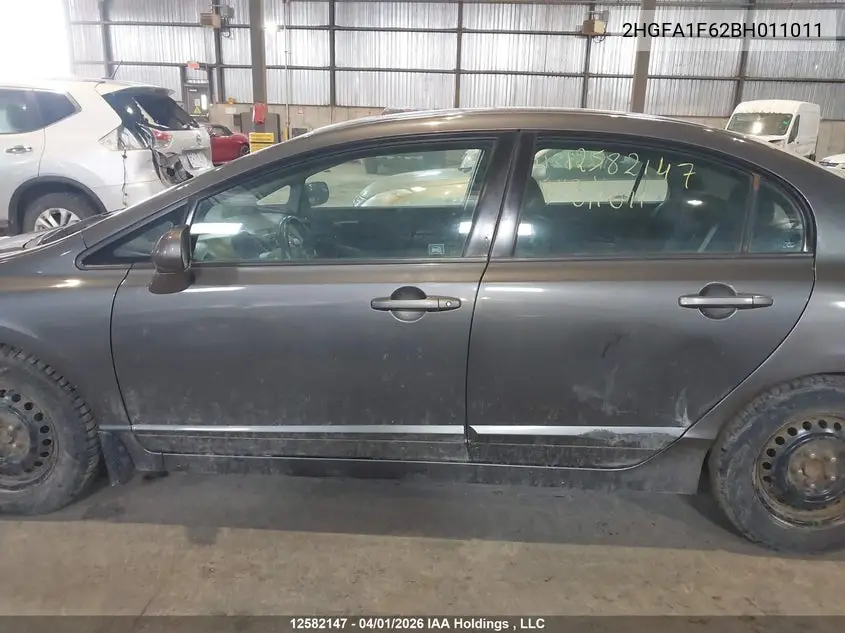 2HGFA1F62BH011011 2011 Honda Civic Se