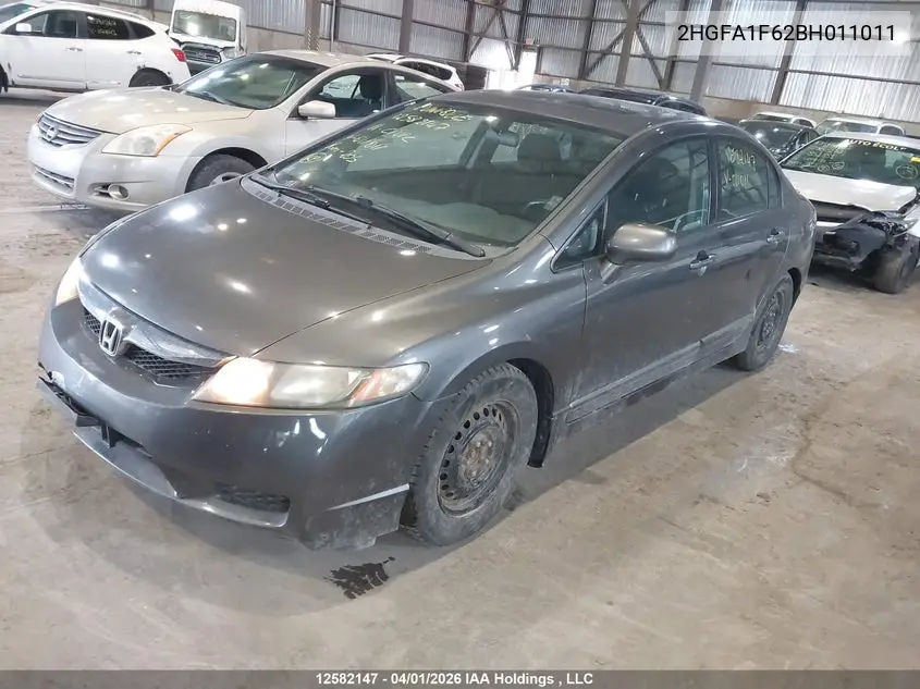 2HGFA1F62BH011011 2011 Honda Civic Se