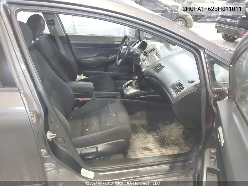 2HGFA1F62BH011011 2011 Honda Civic Se