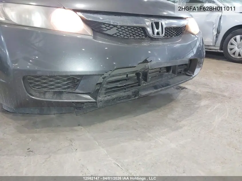 2HGFA1F62BH011011 2011 Honda Civic Se