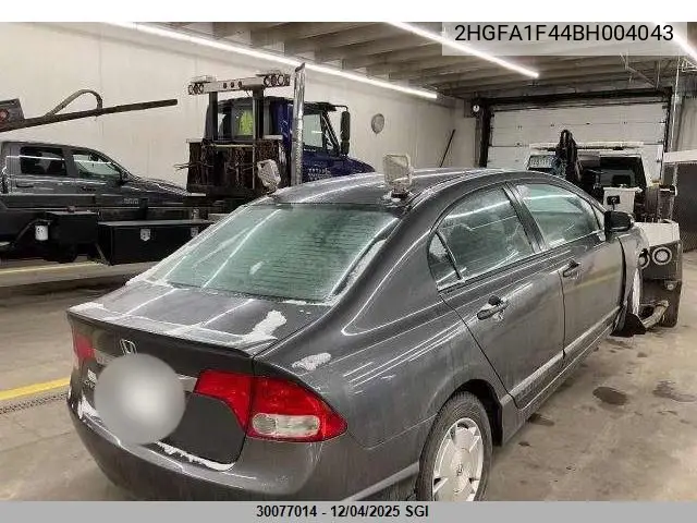 2HGFA1F44BH004043 2011 Honda Civic Dx-G