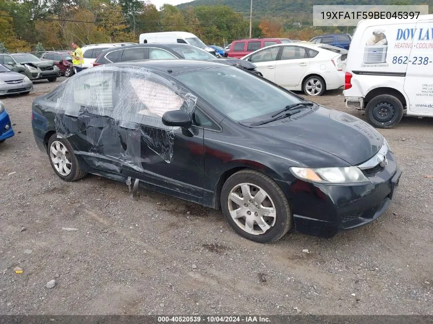 19XFA1F59BE045397 2011 Honda Civic Lx