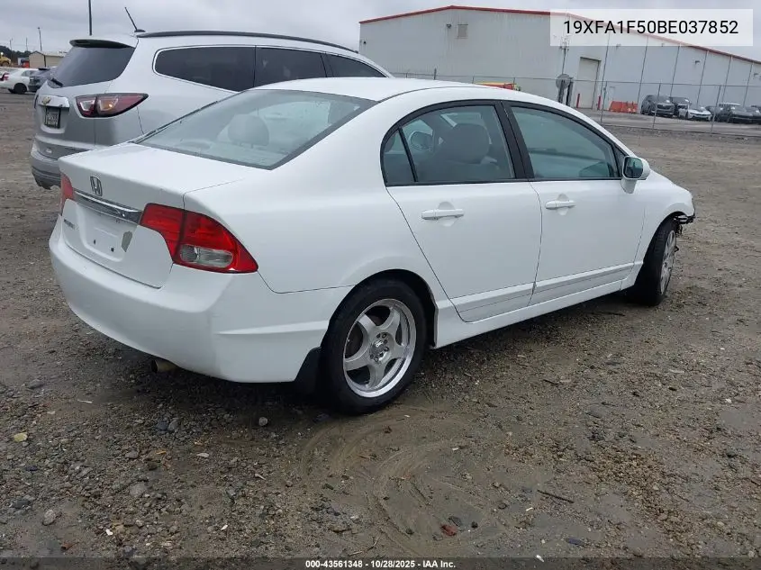19XFA1F50BE037852 2011 Honda Civic Lx