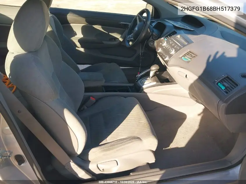 2HGFG1B68BH517379 2011 Honda Civic Lx