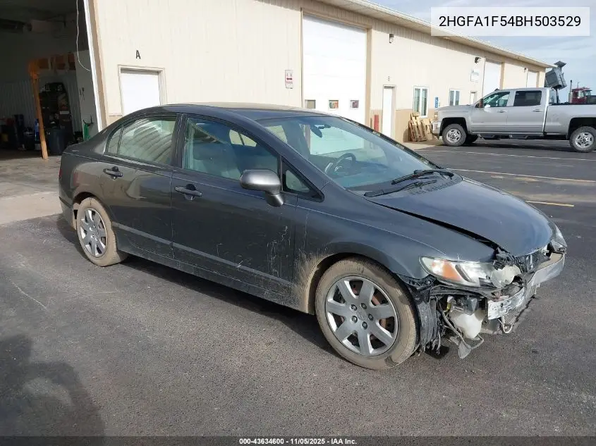 2HGFA1F54BH503529 2011 Honda Civic Lx