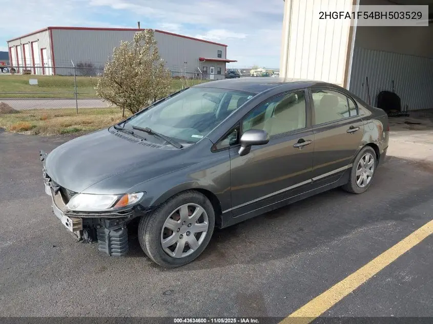 2HGFA1F54BH503529 2011 Honda Civic Lx