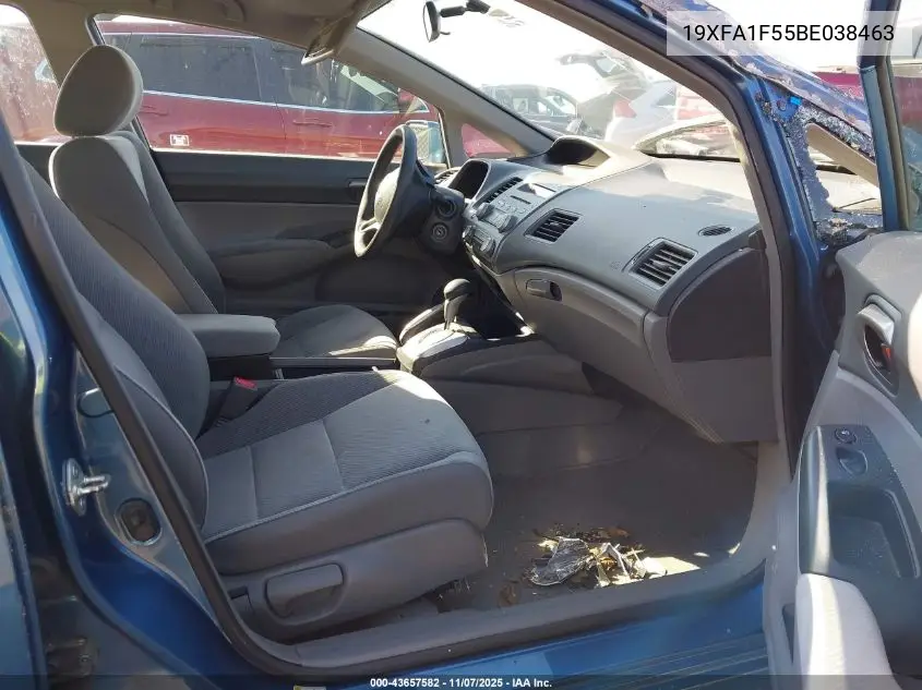 19XFA1F55BE038463 2011 Honda Civic Lx