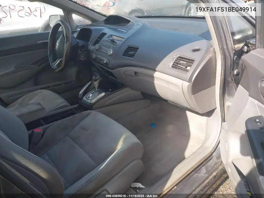 19XFA1F51BE049914 2011 Honda Civic Lx