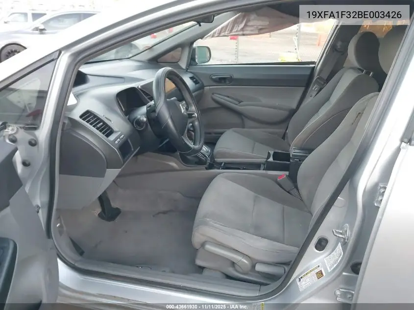 19XFA1F32BE003426 2011 Honda Civic Vp