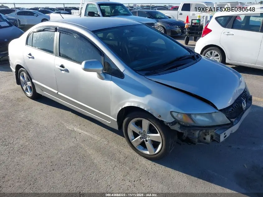 19XFA1F5XBE030648 2011 Honda Civic Lx
