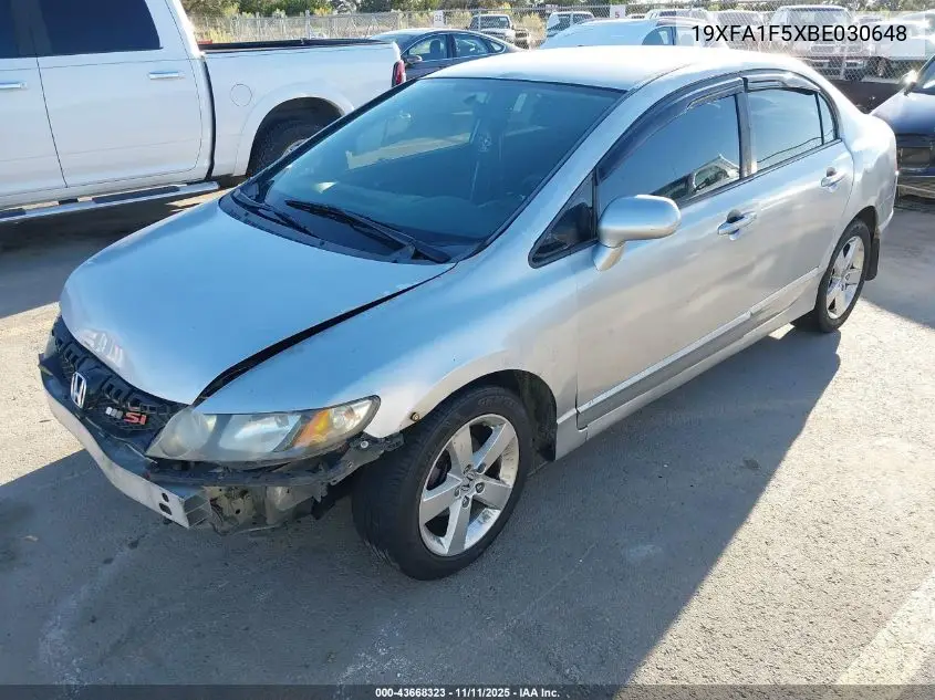 19XFA1F5XBE030648 2011 Honda Civic Lx
