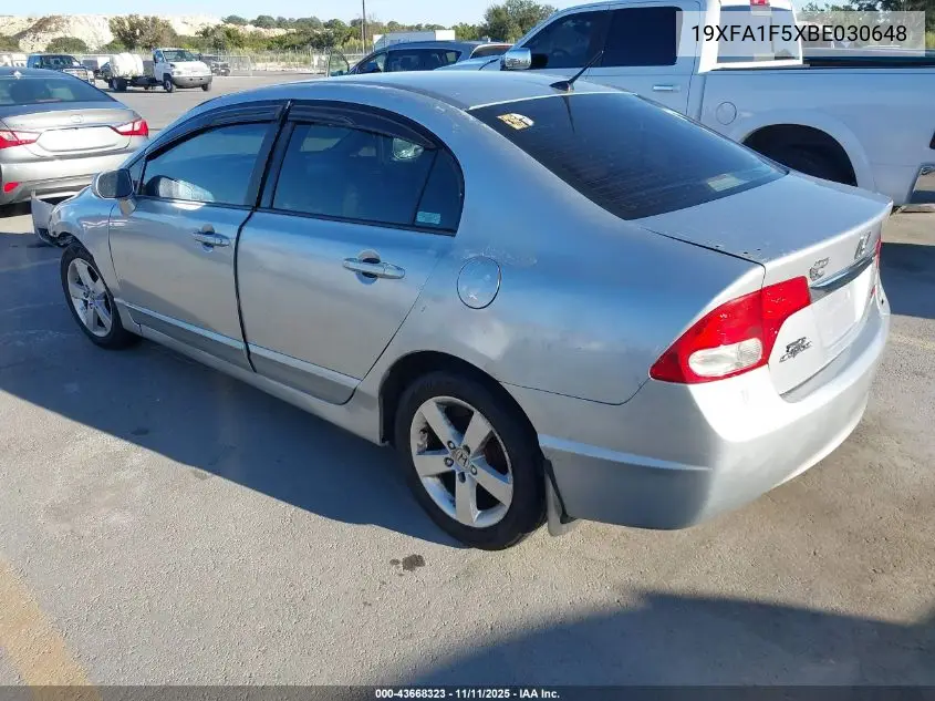 19XFA1F5XBE030648 2011 Honda Civic Lx