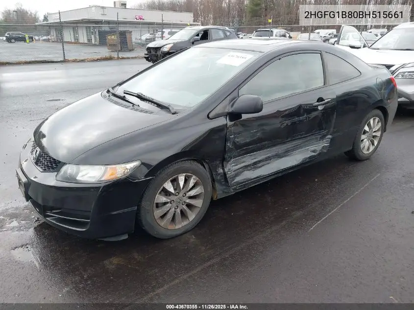 2HGFG1B80BH515661 2011 Honda Civic Ex