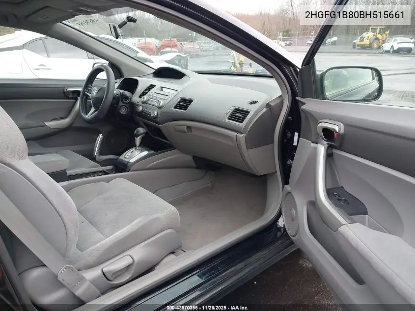 2HGFG1B80BH515661 2011 Honda Civic Ex