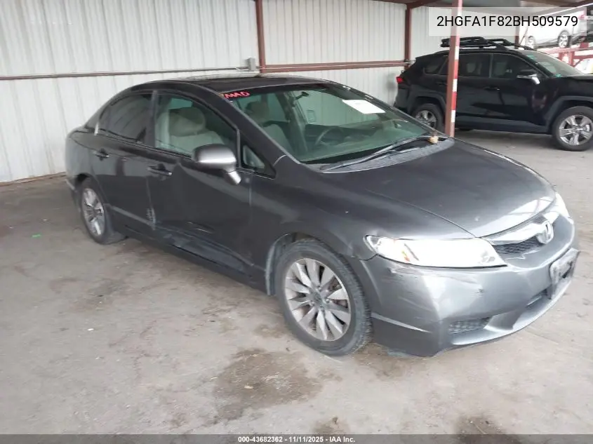 2HGFA1F82BH509579 2011 Honda Civic Ex
