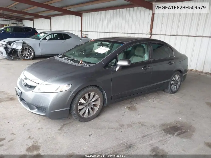 2HGFA1F82BH509579 2011 Honda Civic Ex