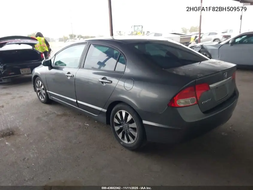 2HGFA1F82BH509579 2011 Honda Civic Ex