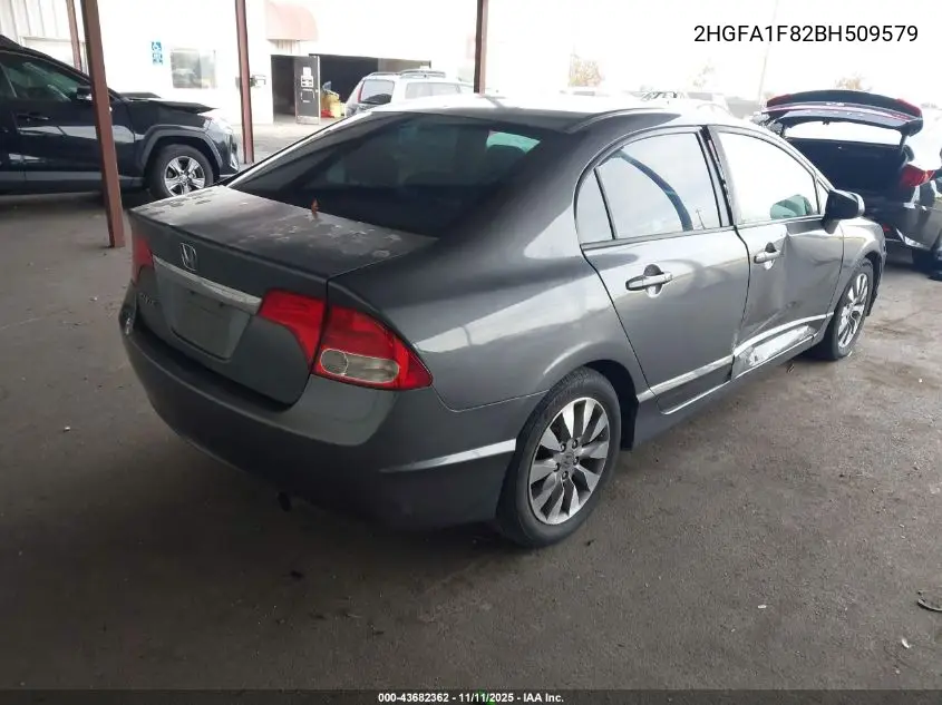 2HGFA1F82BH509579 2011 Honda Civic Ex