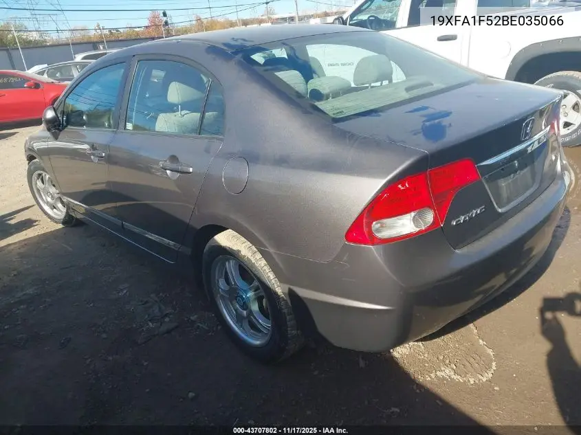 19XFA1F52BE035066 2011 Honda Civic Lx