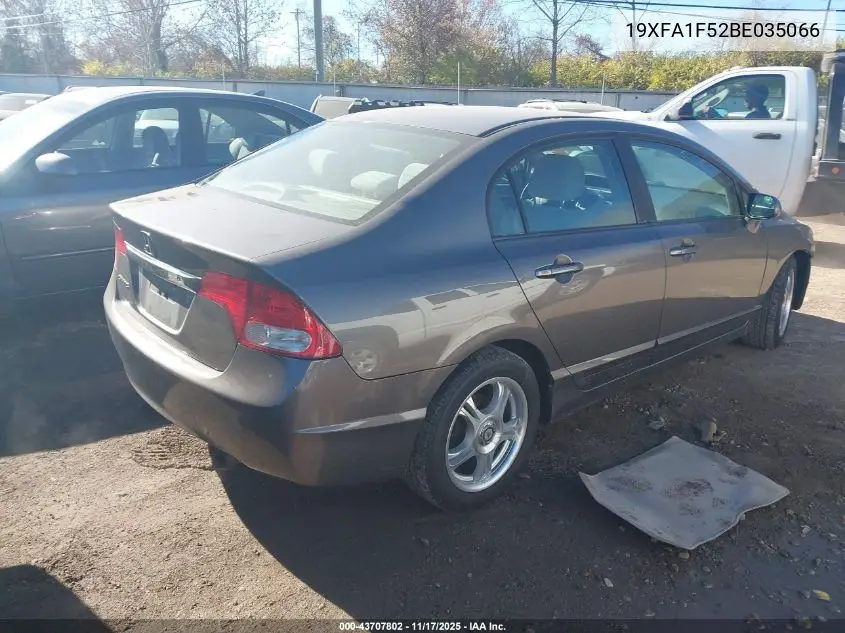 19XFA1F52BE035066 2011 Honda Civic Lx