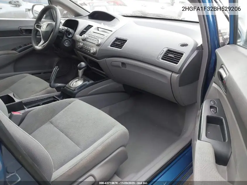 2HGFA1F32BH529206 2011 Honda Civic Vp