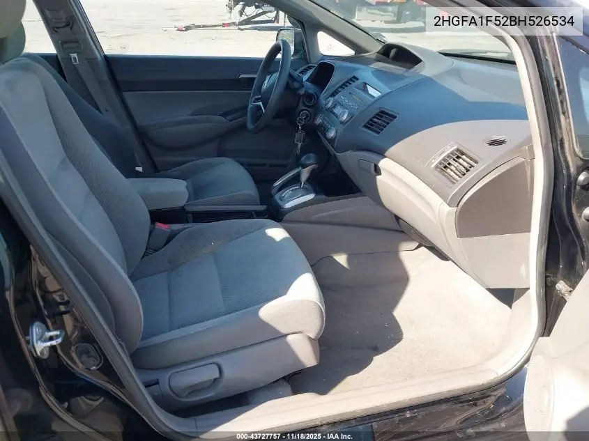 2HGFA1F52BH526534 2011 Honda Civic Lx