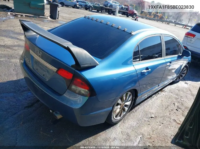 19XFA1F85BE023830 2011 Honda Civic Ex