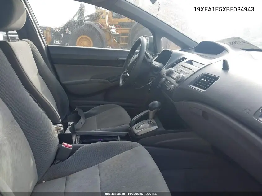 19XFA1F5XBE034943 2011 Honda Civic Lx