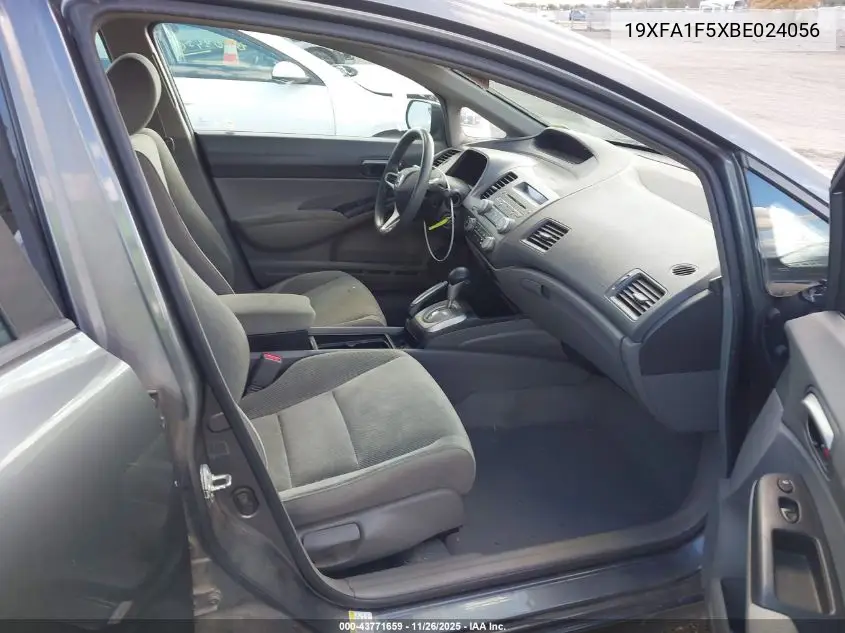 19XFA1F5XBE024056 2011 Honda Civic Lx