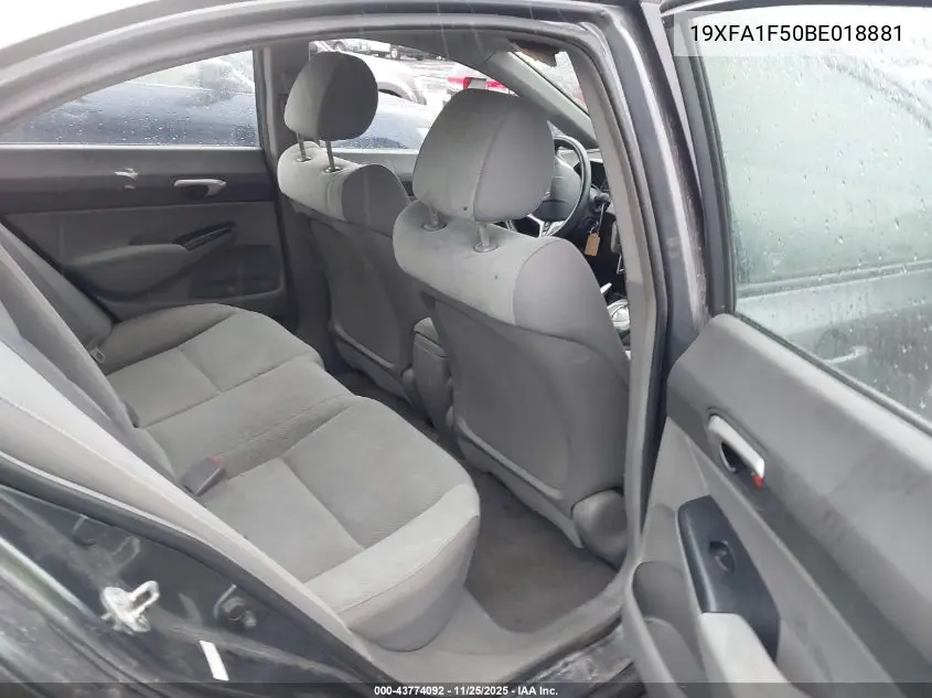 19XFA1F50BE018881 2011 Honda Civic Lx