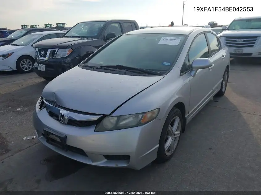 19XFA1F54BE042553 2011 Honda Civic Lx