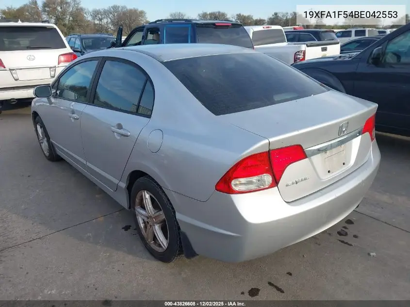 19XFA1F54BE042553 2011 Honda Civic Lx