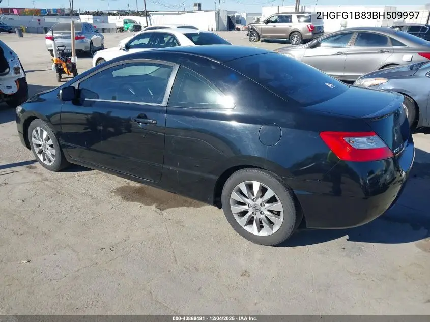 2HGFG1B83BH509997 2011 Honda Civic Ex