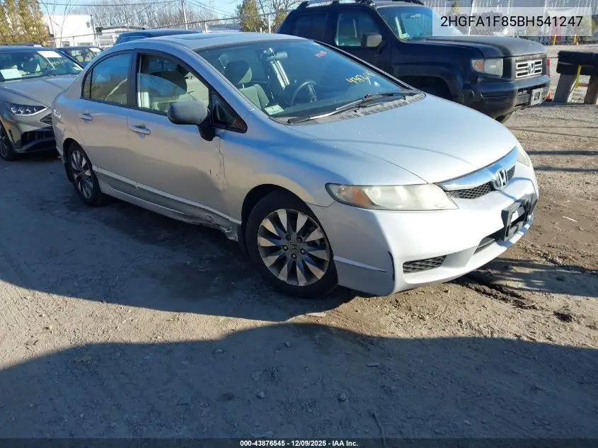 2HGFA1F85BH541247 2011 Honda Civic Ex