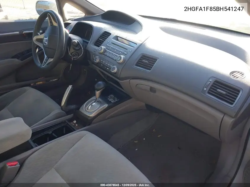2HGFA1F85BH541247 2011 Honda Civic Ex