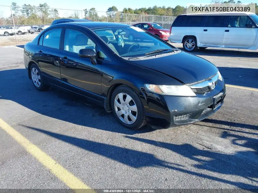 19XFA1F50BE043389 2011 Honda Civic Lx