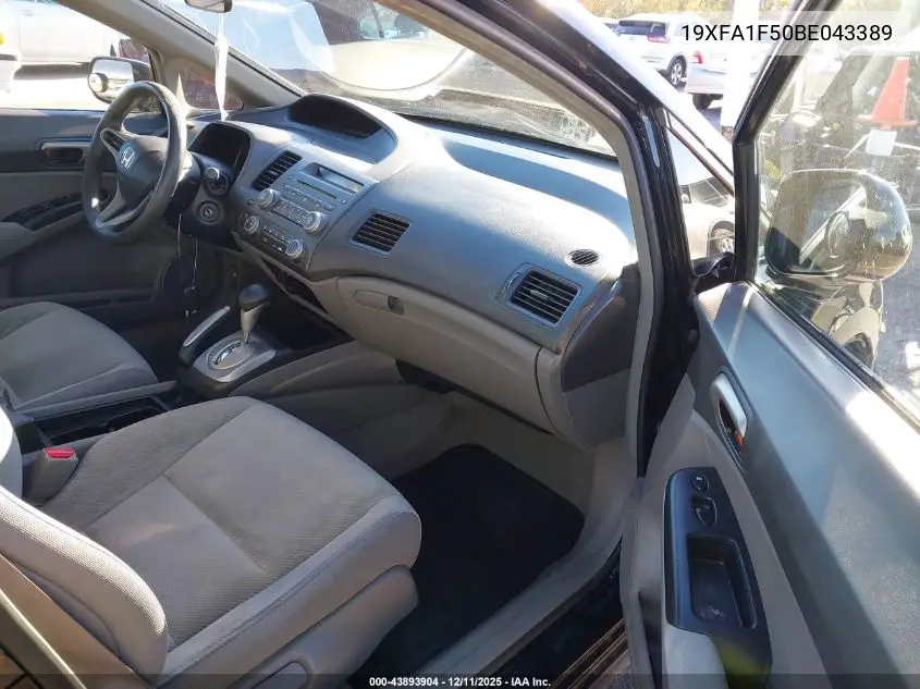 19XFA1F50BE043389 2011 Honda Civic Lx