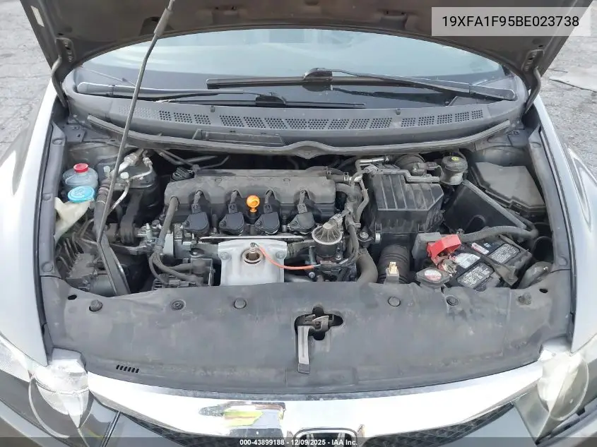 19XFA1F95BE023738 2011 Honda Civic Ex-L