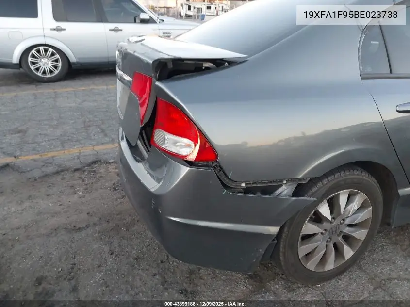 19XFA1F95BE023738 2011 Honda Civic Ex-L