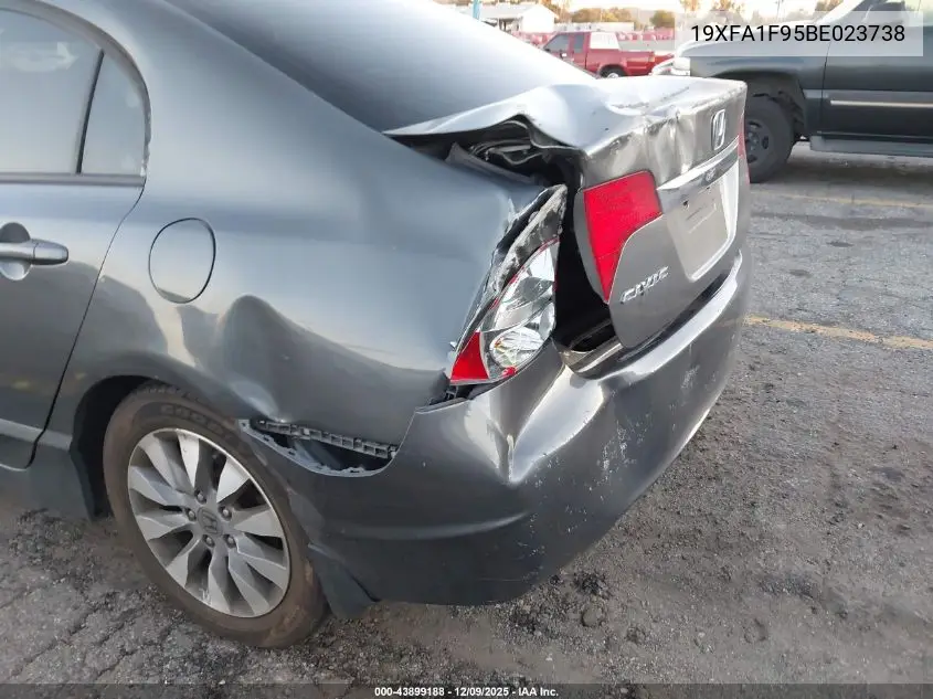19XFA1F95BE023738 2011 Honda Civic Ex-L