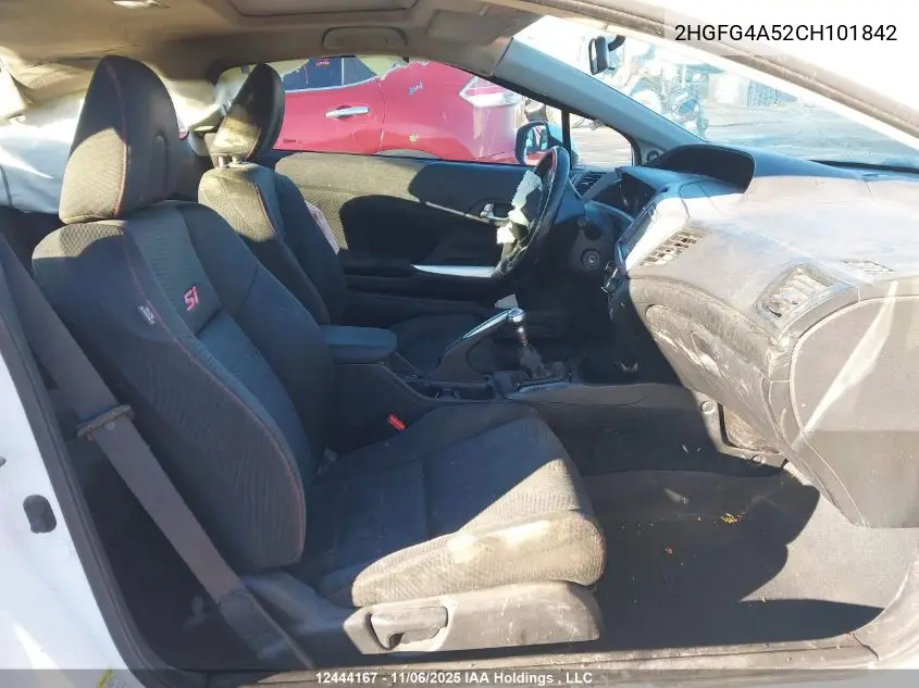 2HGFG4A52CH101842 2012 Honda Civic Si Si