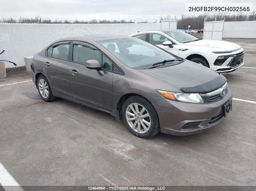 2HGFB2F99CH032565 2012 Honda Civic
