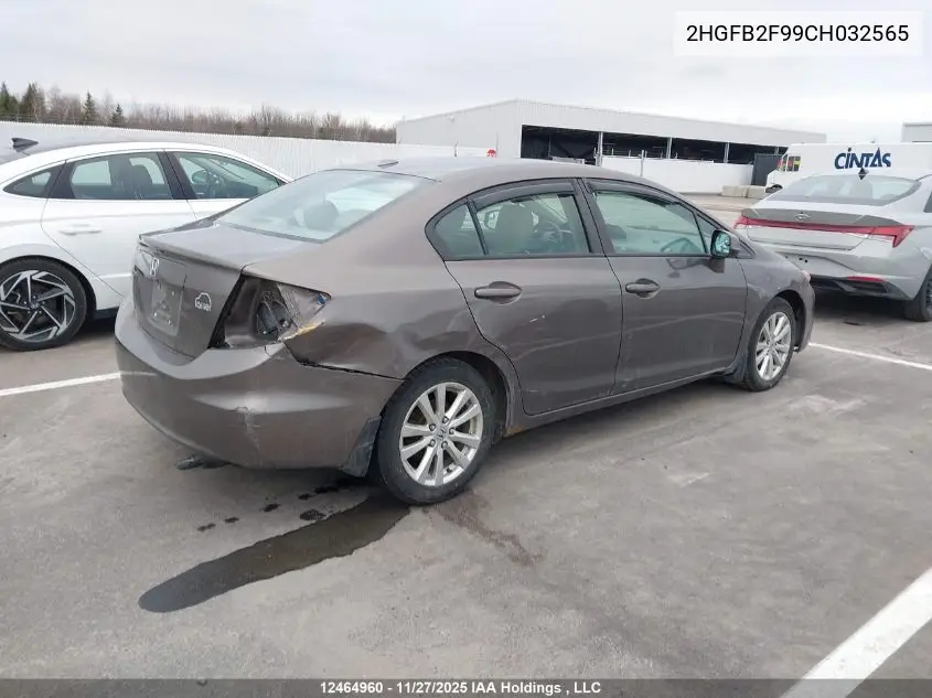 2HGFB2F99CH032565 2012 Honda Civic