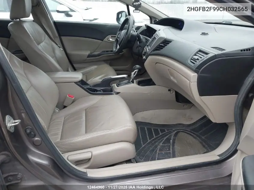 2HGFB2F99CH032565 2012 Honda Civic
